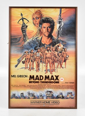 Lot 389 - MAD MAX; a vintage poster for 'Mad Max Beyond...