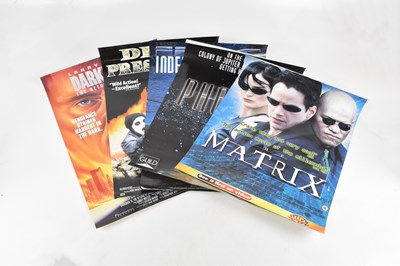 Lot 364 - A collection of video release movie posters...
