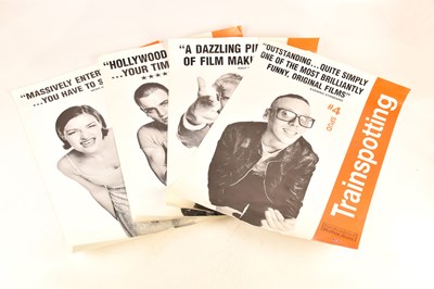 Lot 365 - TRAINSPOTTING; four vintage video release...