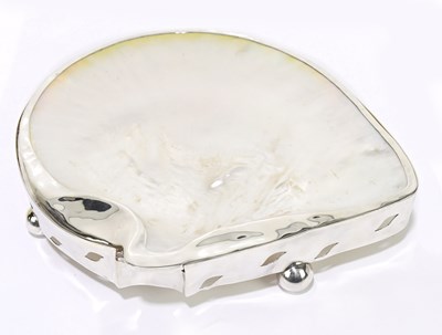 Lot 2322 - A caviar serving dish modelled with a...