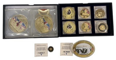 Lot 1469 - WINDSOR MINT; a 2020 14ct yellow gold 'Battle...