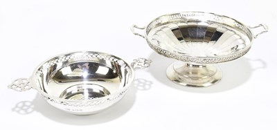 Lot 2433 - DOCKER & BURN; a George V hallmarked silver...