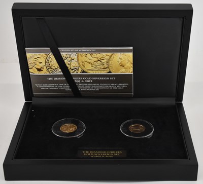 Lot 1382 - HATTONS OF LONDON; the Diamond Jubilees Gold...