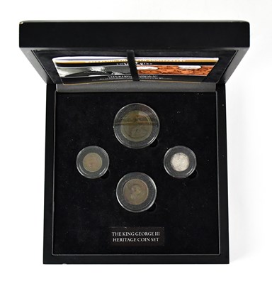 Lot 1000 - The King George III Heritage Coin set,...