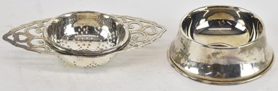 Lot 1064 - W J MYATT & CO; a George V hallmarked silver...