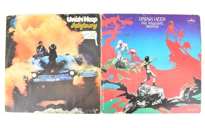 Lot 485 - URIAH HEEP; two records comprising 'Salisbury',...