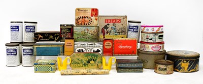 Lot 349 - A quantity of vintage tins, to include...