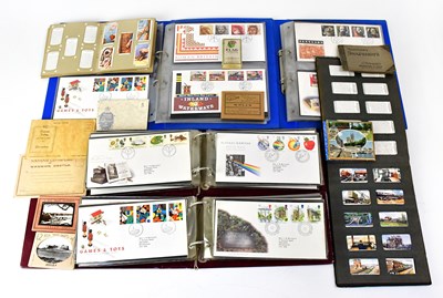 Lot 869 - A quantity of first day covers, contained in...