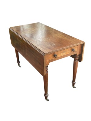 Lot 2203 - A large Victorian mahogany Pembroke table with...