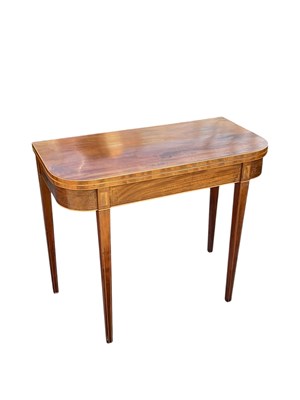 Lot 2172 - A 19th century mahogany boxwood and ebony...