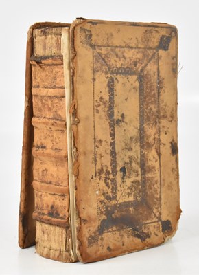 Lot 1797 - BIBLE – FRENCH – 16TH CENTURY; incomplete,...