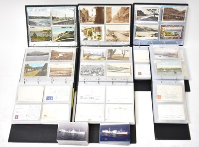 Lot 792 - A large quantity of postcards contained within...