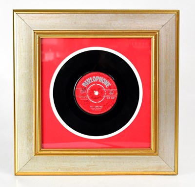 Lot 606 - THE BEATLES; a copy of 'P.S, I Love You' on...