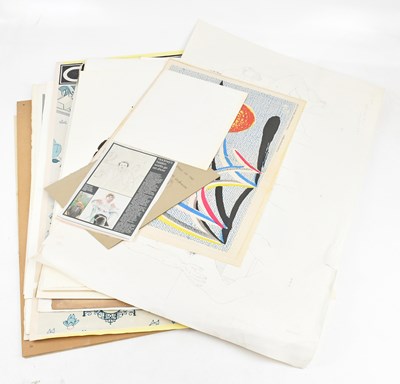 Lot 581 - A large collection of prints, posters, pastels,...
