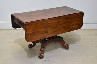 Lot 2194 - A Victorian mahogany drop-leaf Pembroke table,...
