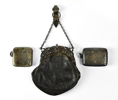 Lot 917 - GEORGE UNITE; an Edwardian hallmarked silver...