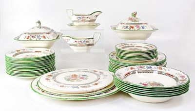 Lot 256 - COPELAND SPODE; a 'Chinese Rose' part dinner...