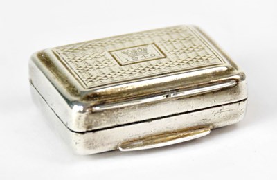 Lot 599 - THOMAS SHAW; a William IV hallmarked silver...