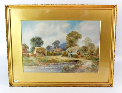 Lot 681 - LOUIS MORTIMER (1877-1955); watercolour,...