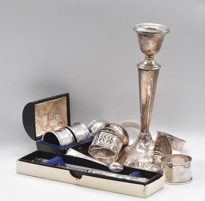 Lot 503 - A cased pair of Victorian hallmarked silver...