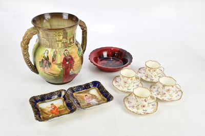 Lot 1631 - A small collection of ceramics, comprising a...