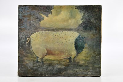 Lot 1919 - UNATTRIBUTED; a 19th century oil on canvas,...