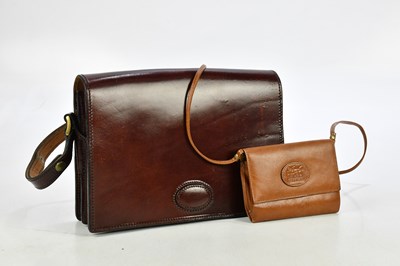 Lot 675 - CARRIAGE; a small brown leather wallet with...