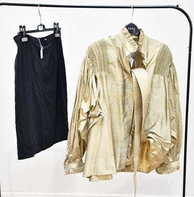 Lot 757 - JULIAN-AKERS DOUGLAS; a 1970s hand smocked...