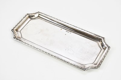 Lot 1095 - WALKER & HALL; a George V hallmarked silver...