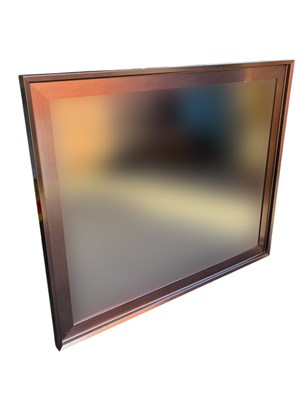 Lot 2292 - A modern wall mirror, 107 x 129cm.
