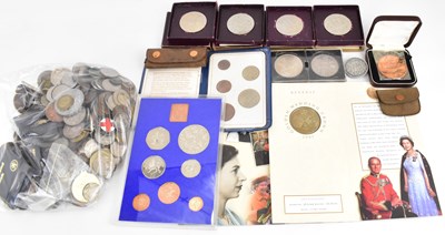 Lot 970 - Various coins, mainly British, to include a...