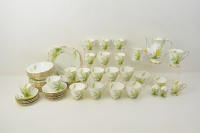 Lot 260 - ROYAL STAFFORD; a sixty-two piece Art Deco tea...