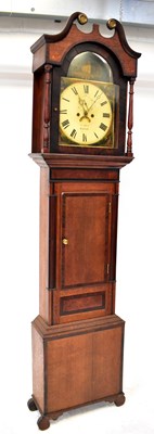 Lot 161 - E. TELFORD, CARLISLE; a mahogany longcase...