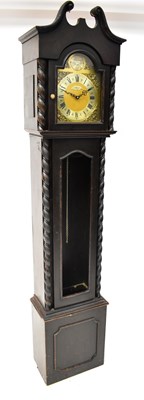 Lot 178 - A modern mahogany cased longcase clock, with...