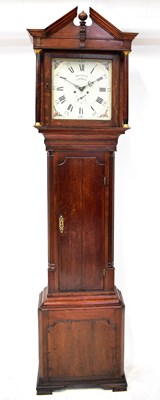 Lot 163 - HOUGHTON, CHORLEY; a 19th century oak longcase...