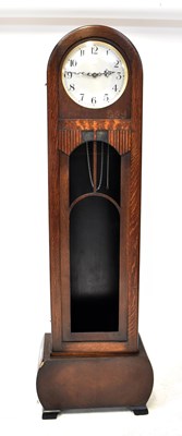 Lot 177 - An early 20th century oak cased Enfield dome...