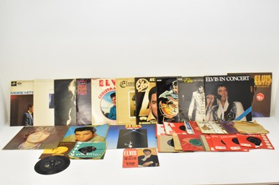 Lot 493 - ELVIS & CLIFF RICHARD; fourteen albums...