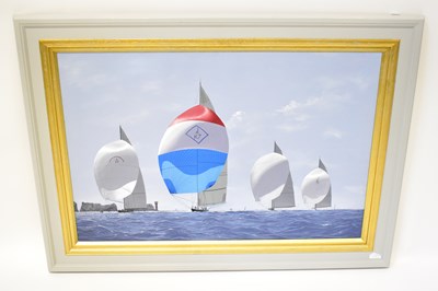 Lot 483 - JAMES MILLER (born 1962); acrylic on canvas,...