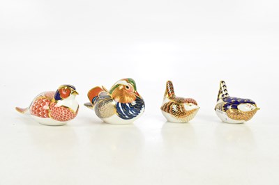 Lot 1594 - ROYAL CROWN DERBY; a group of four...