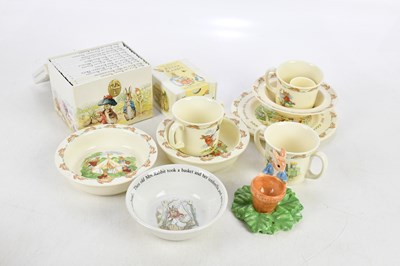 Lot 1671 - A collection of Beatrix Potter and Bunnykins...