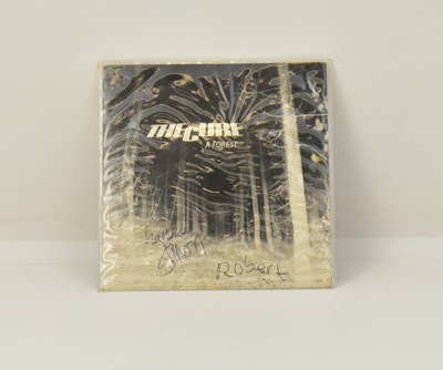 Lot 614 - THE CURE; 'A Forest' 45 rpm record in picture...