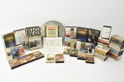 Lot 472 - THE BEATLES; over forty-five related cassettes...