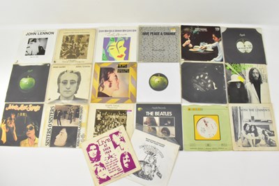 Lot 476 - JOHN LENNON; twenty related singles including '...