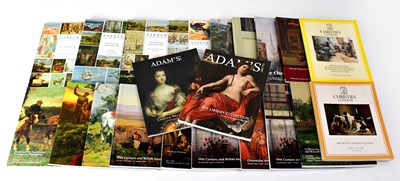Lot 524 - A collection of art books and auction...
