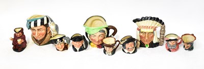 Lot 227 - ROYAL DOULTON; ten various character and Toby...