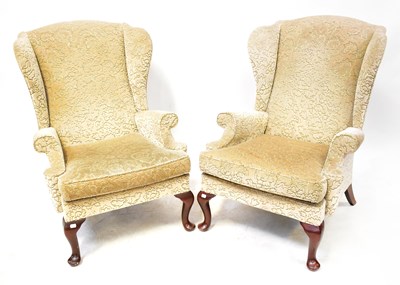 Lot 18 - PARKER KNOLL; a pair of PK976 wingback...