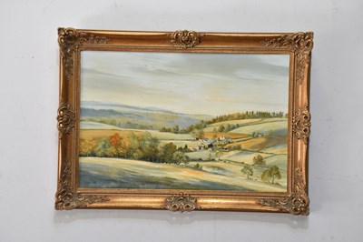 Lot 1856 - MICHAEL D BARNFATHER (born 1934); oil on...