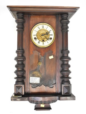 Lot 182 - A 19th century German mahogany cased...