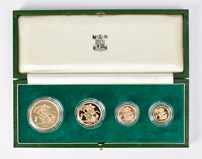 Lot 926a - An Elizabeth II 1980 gold proof sovereign set,...