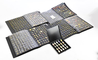 Lot 1343 - Four albums containing pin badges, including...